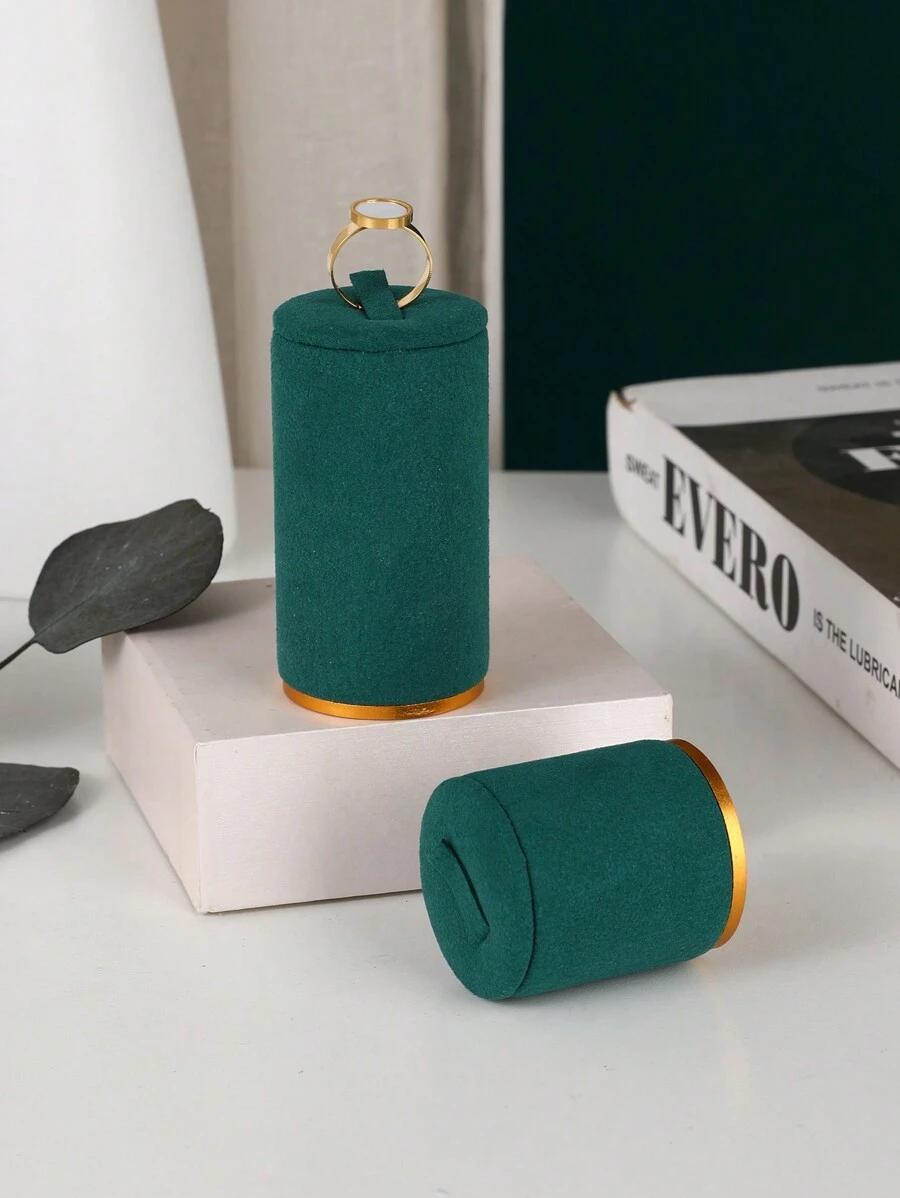 SHEIN ZIELONY STOJAK NA PIERŚCIONEK S07__7,7X4CM