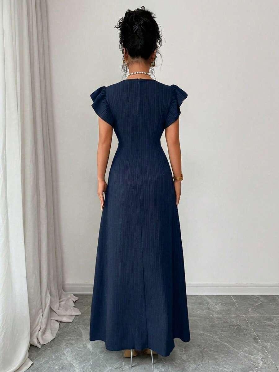 RAFFERIZA NIEBIESKA MAXI SUKIENKA S06__L