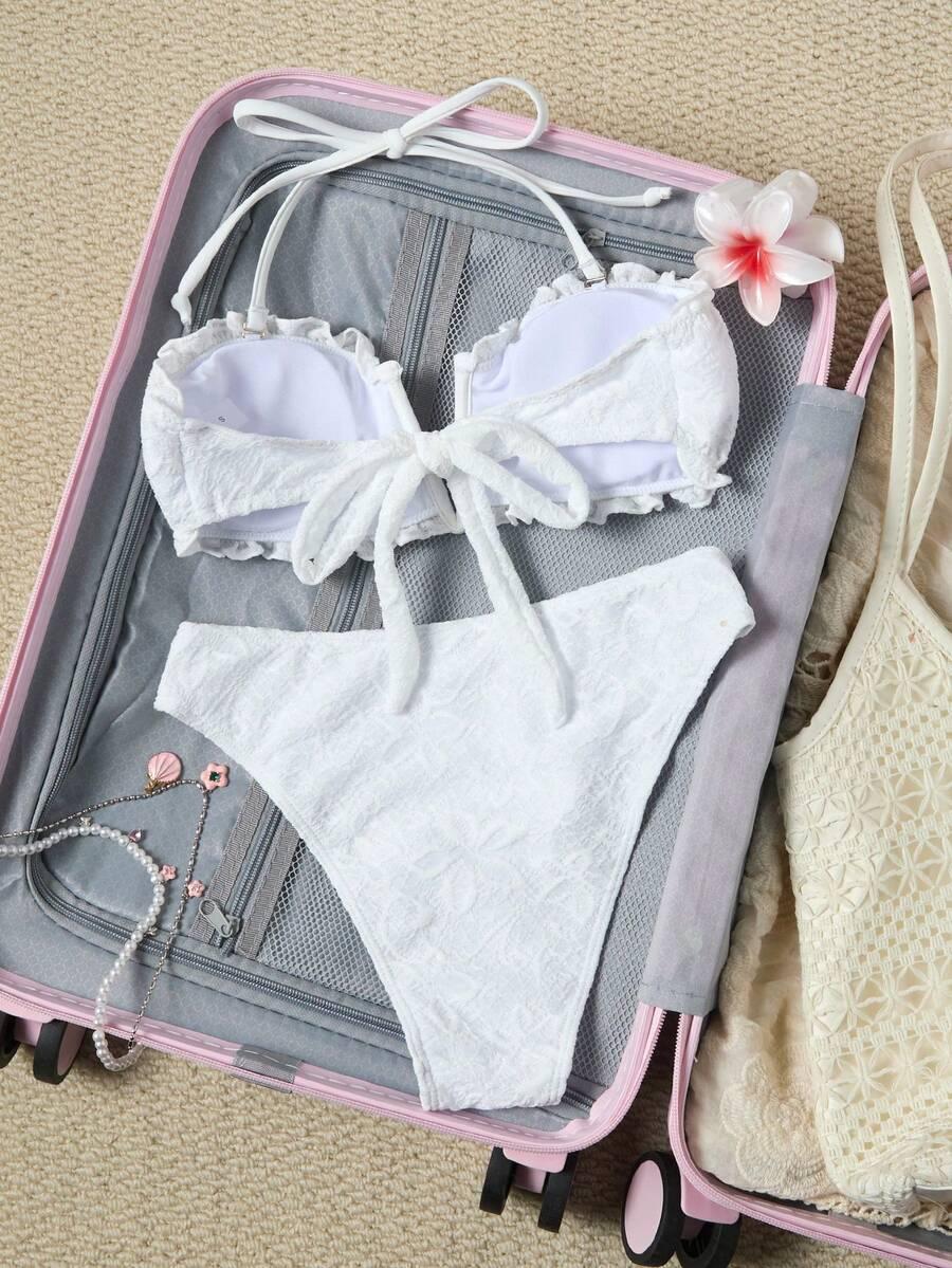 SWIM MOD BIAŁY DWUCZĘŚCIOWY STRÓJ KĄPIELOWY S09__S