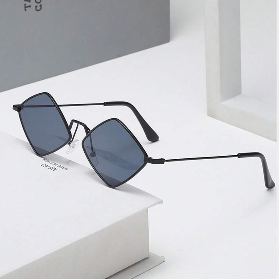 SHEIN CZARNE OKULARY PRZECIWSŁONECZNE S07