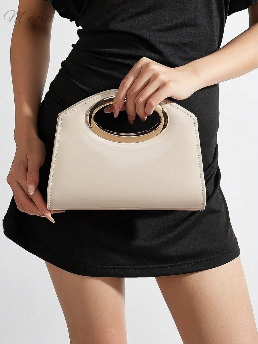 SHEIN BEŻOWA TOREBKA NA RAMIĘ S07__23X5X14,5