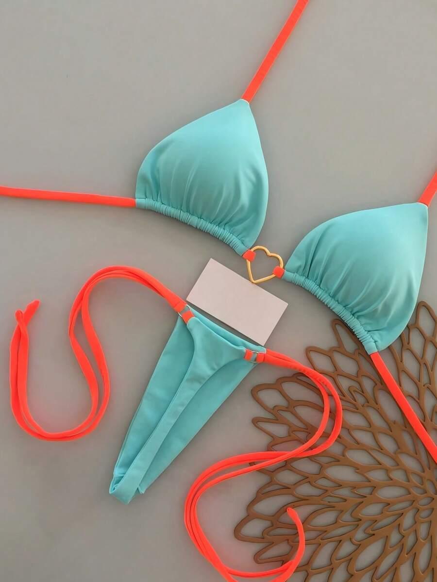 SHEIN DWUCZĘŚCIOWY STRÓJ KĄPIELOWY S09__S