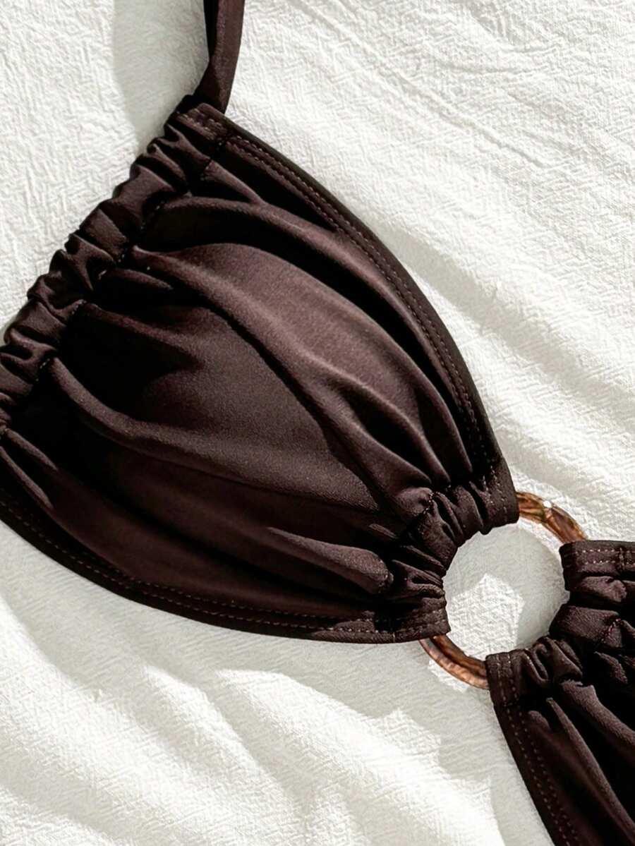 SHEIN DWUCZĘŚCIOWY STRÓJ KĄPIELOWY S09__M