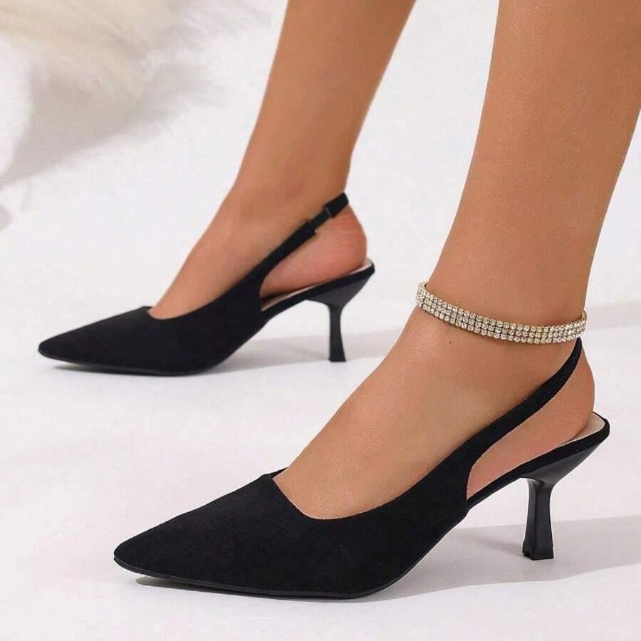 SHEIN CZARNE CZÓŁENKA OBCAS S06__36.5