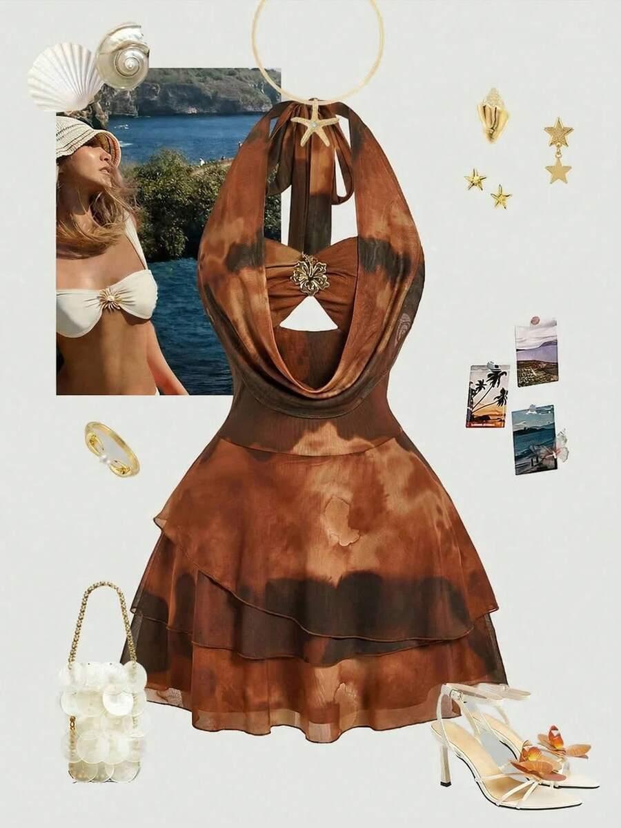 SHEIN MINI SUKIENKA ZDOBIENIE S06__52