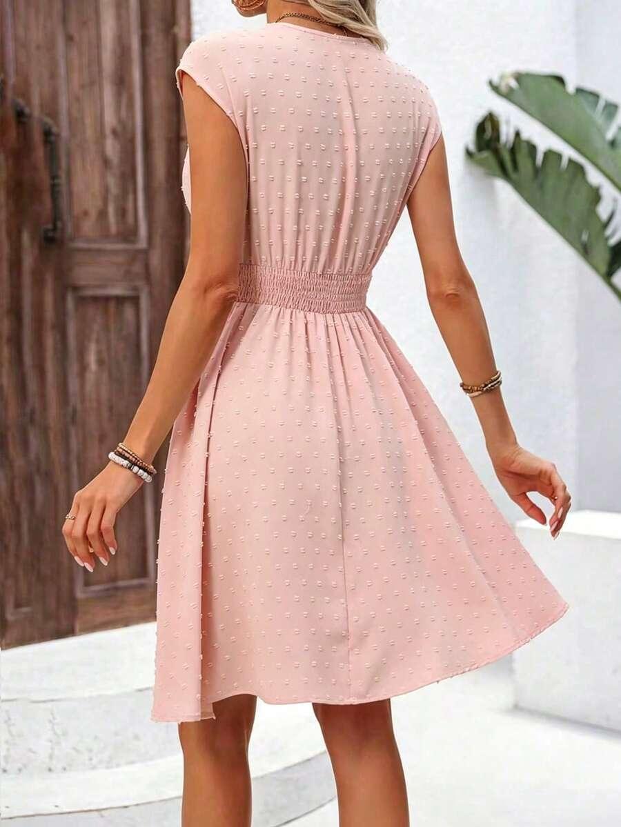 SHEIN MINI SUKIENKA KRÓTKI RĘKAW S06__XL