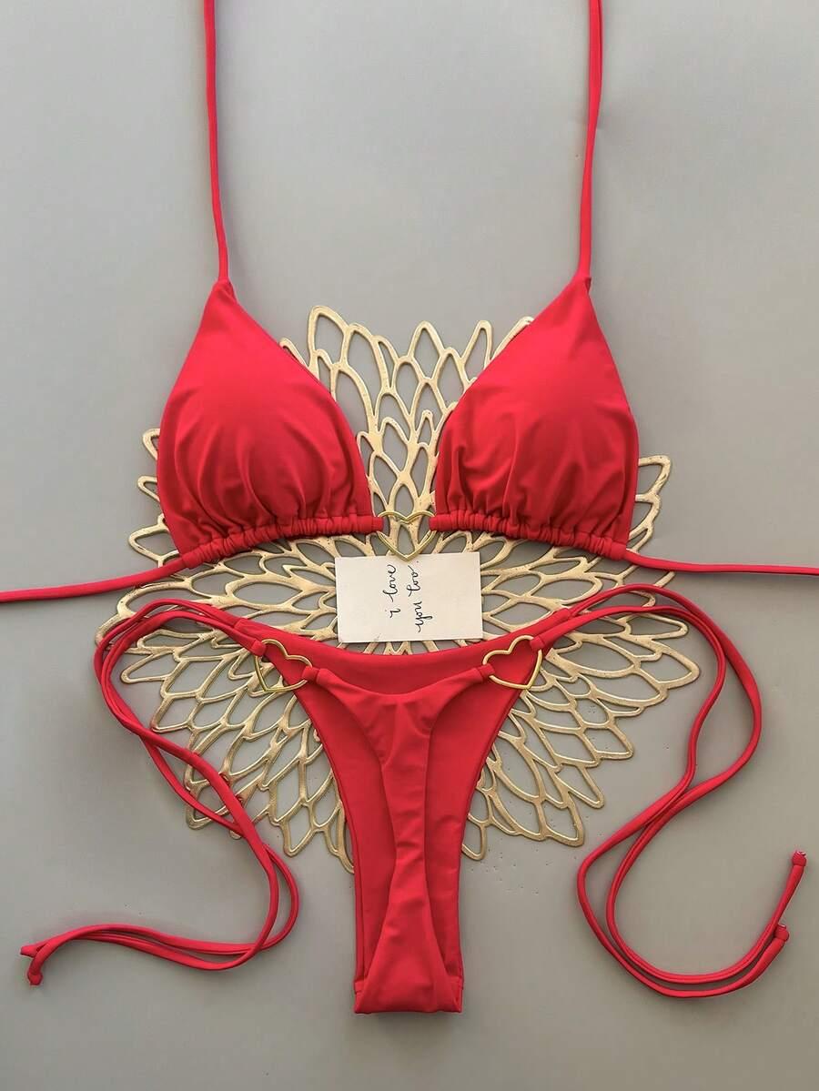 SHEIN DWUCZĘŚCIOWY STRÓJ KĄPIELOWY S09__S