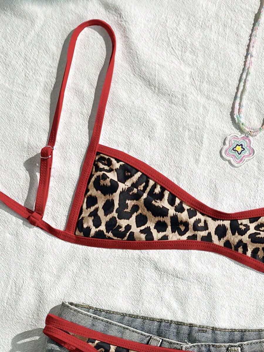 SWIM MOD DWUCZĘŚCIOWY STRÓJ KĄPIELOWY ANIMAL PRINT S09__S