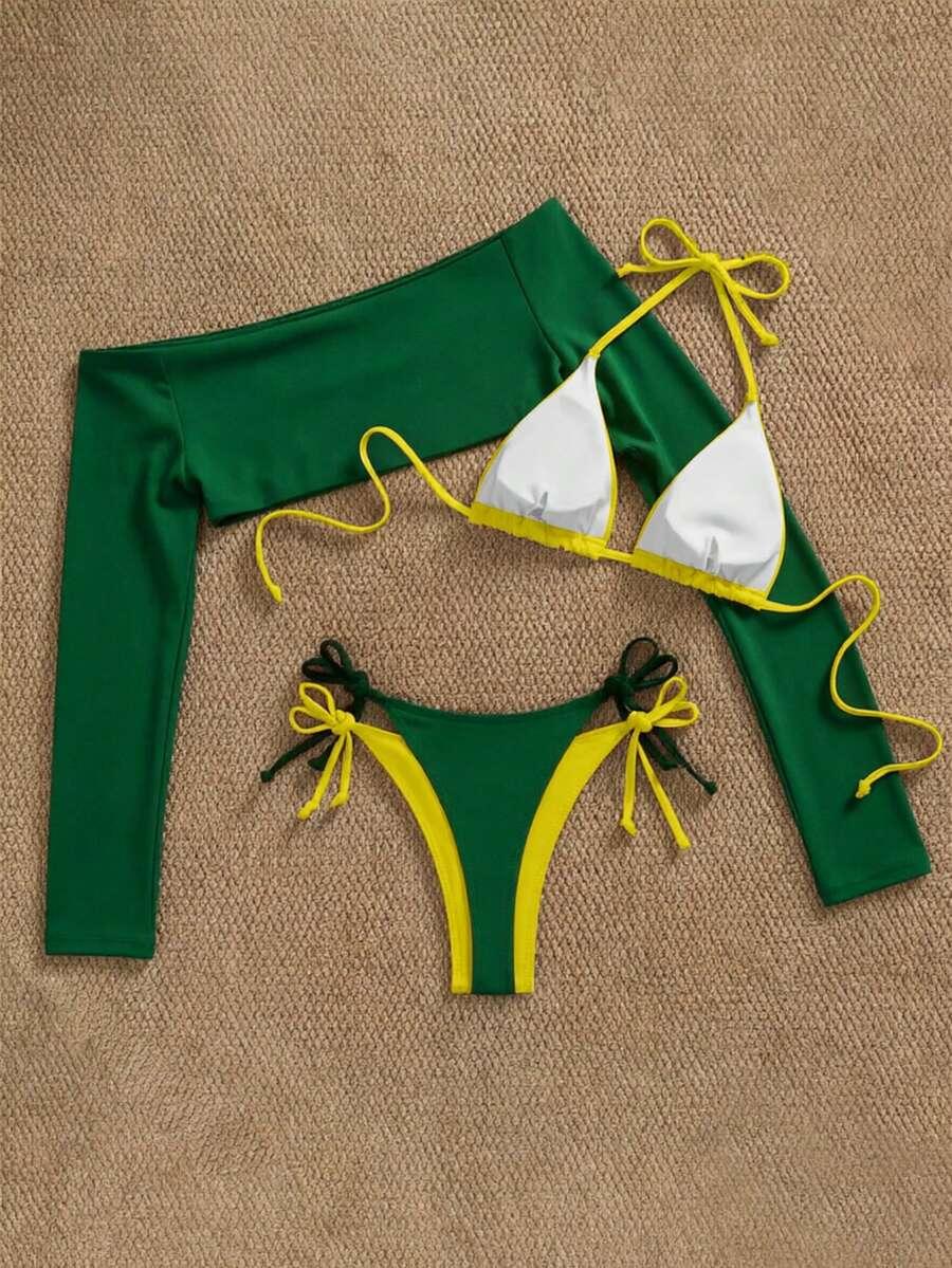 SWIM SXY DWUCZĘŚCIOWY STRÓJ KĄPIELOWY TOP KOMPLET S09__M