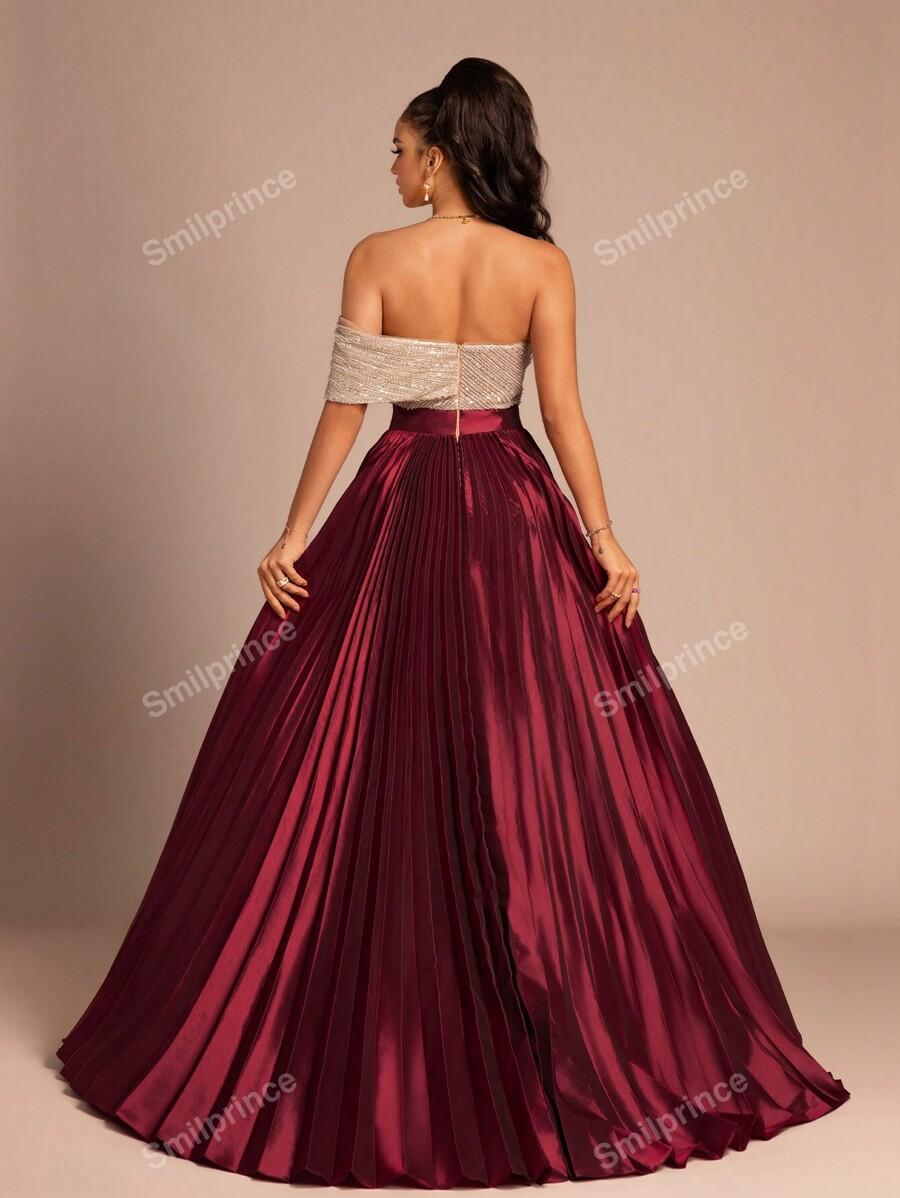 SHEIN MAXI SUKIENKA ZDOBIENIA S06__XL