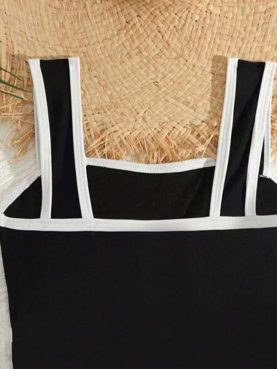 SHEIN JEDNOCZĘŚCIOWY STRÓJ KĄPIELOWY S09__176