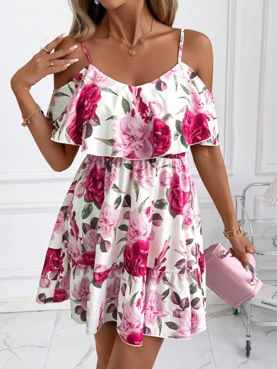 SHEIN KOLOROWA MINI SUKIENKA S06__S