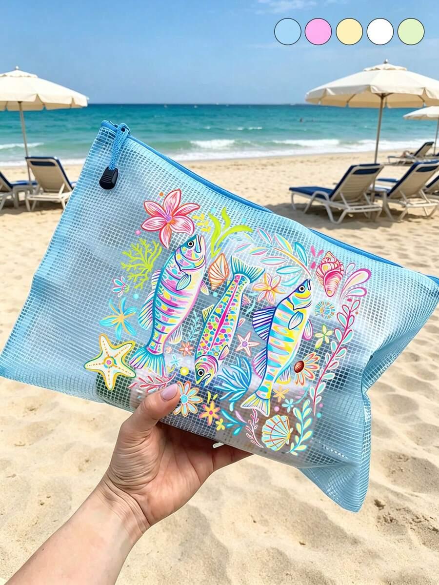 SHEIN WODOODPORNA TORBA WZÓR S07__23X32