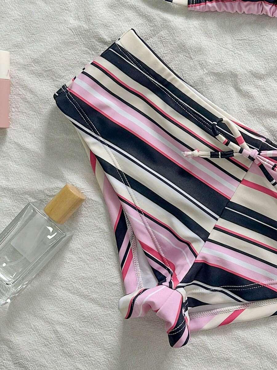 SHEIN DWUCZĘŚCIOWY STRÓJ KĄPIELOWY S09__XS