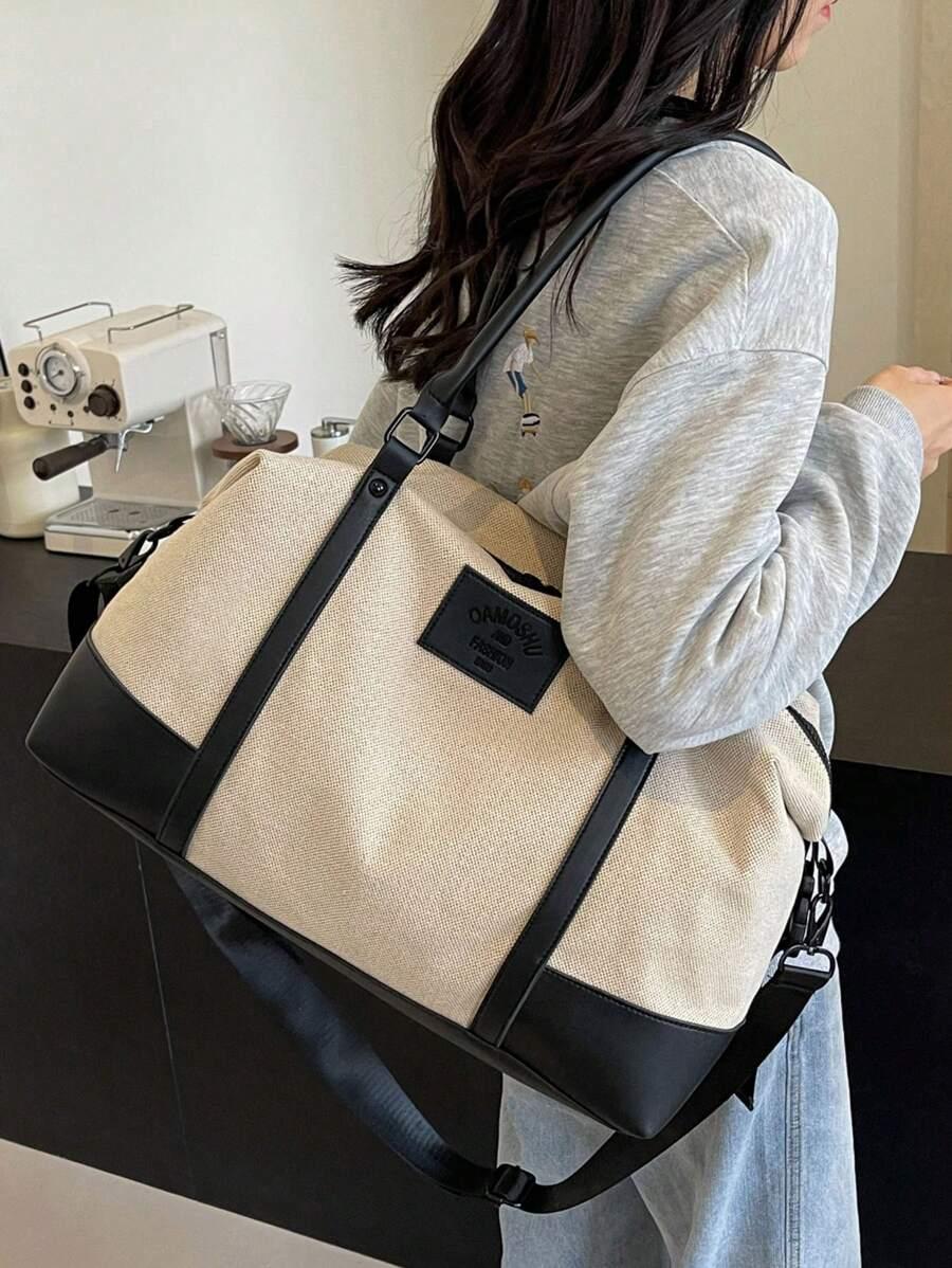 SHEIN TORBA PODRÓŻNA NA RAMIĘ S07__44X17X27