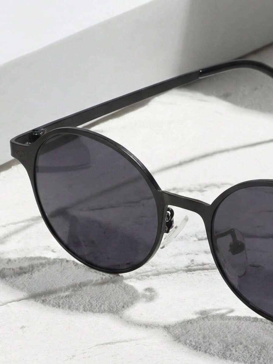 SHEIN CZARNE OKULARY PRZECIWSŁONECZNE S07