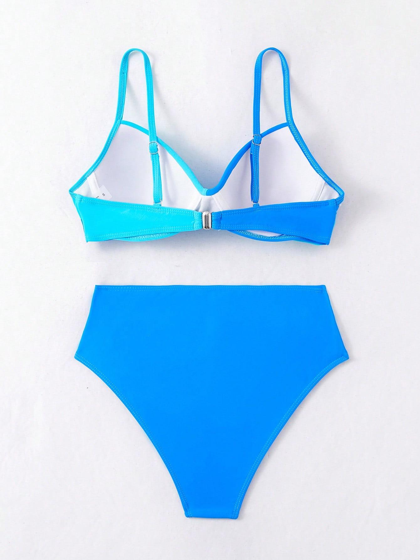 SHEIN DWUCZĘŚCIOWY STRÓJ KĄPIELOWY S09__XL
