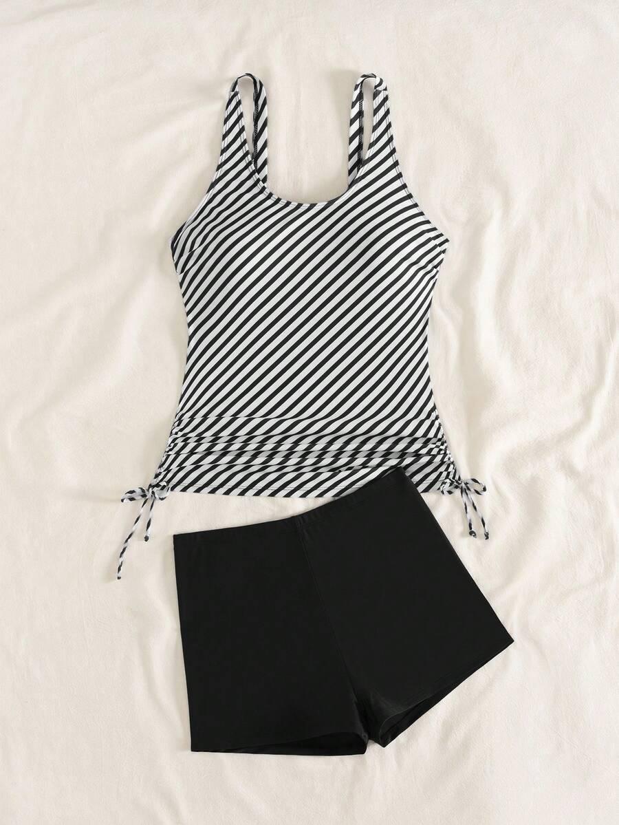 SWIM LUSHOIRE DWUCZĘŚCIOWY STRÓJ KĄPIELOWY KONTRAST S09__M
