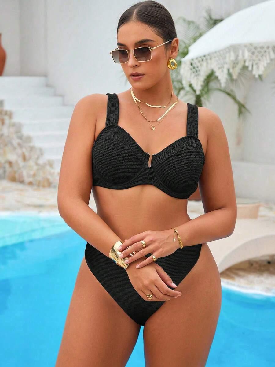 SHEIN DWUCZĘŚCIOWY STRÓJ KĄPIELOWY S09__46