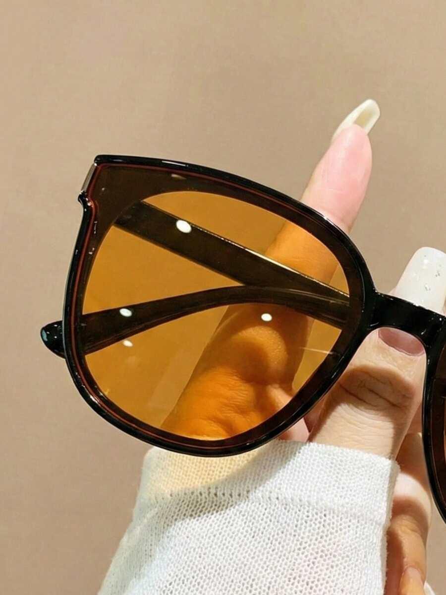 SHEIN CZARNE OKULARY PRZECIWSŁONECZNE S07