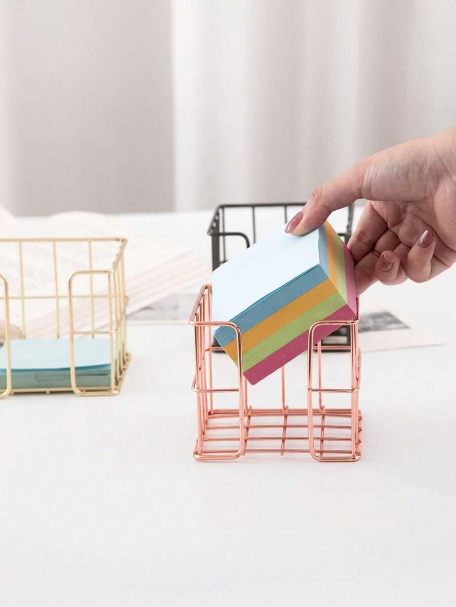 SHEIN KWADRATOWY SREBRNY ORGANIZER S07__8X9X9