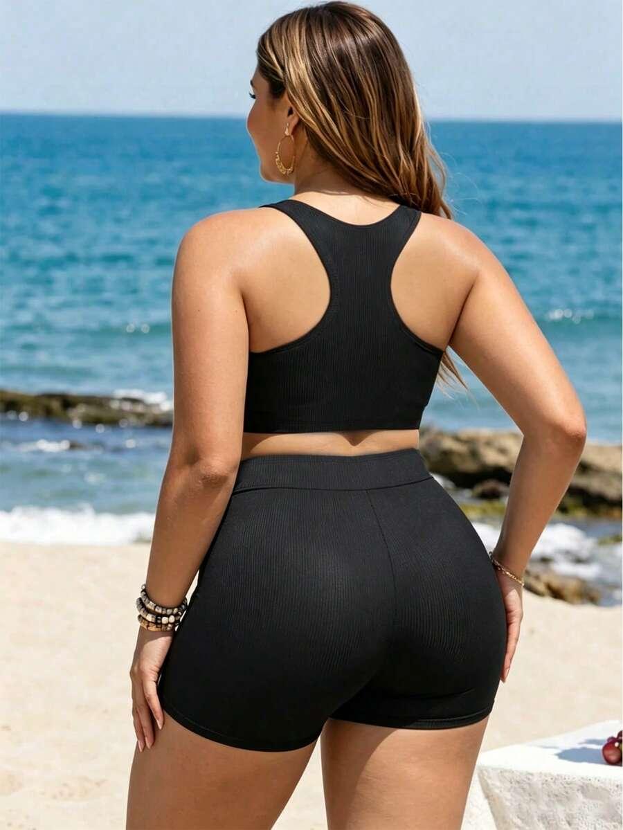SHEIN DWUCZĘŚCIOWY STRÓJ KĄPIELOWY S09__46