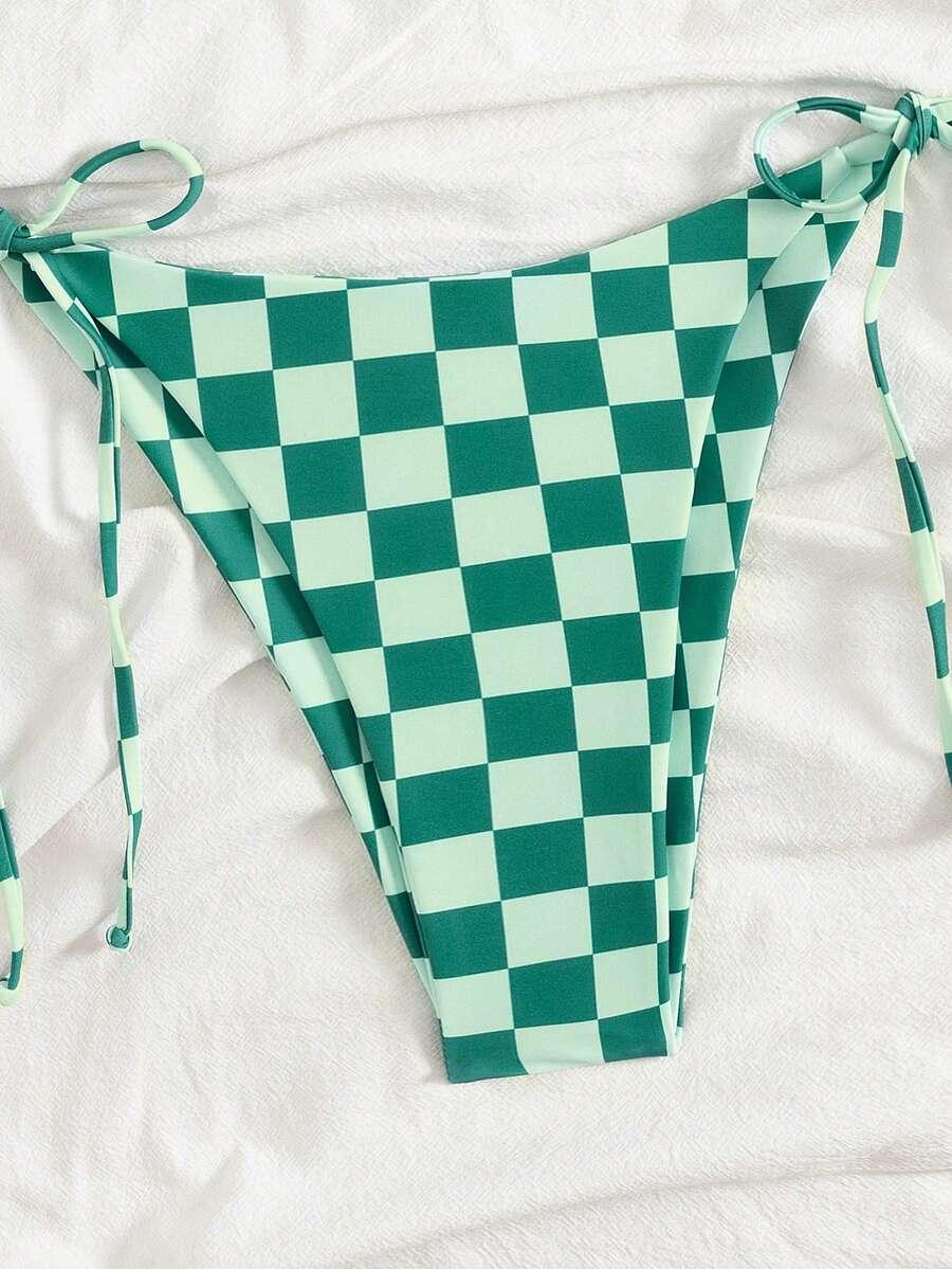 SHEIN DWUCZĘŚCIOWY STRÓJ KĄPIELOWY WZÓR S09__L