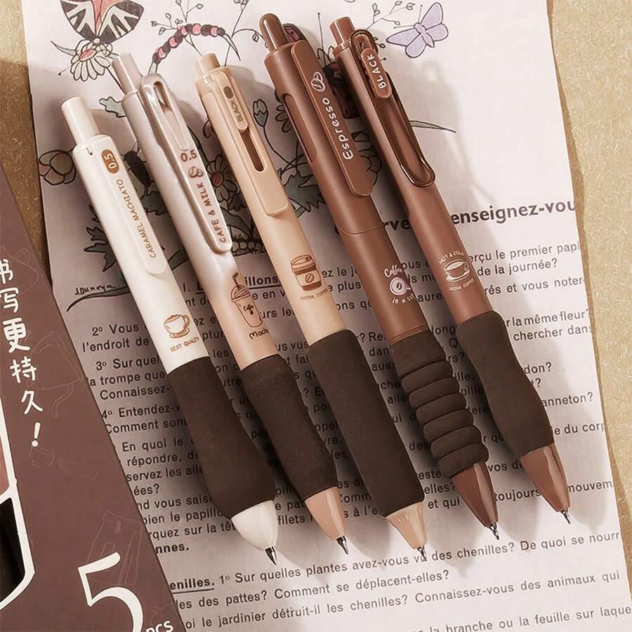 SHEIN DŁUGOPISY CZARNY TUSZ 5-PACK S07__