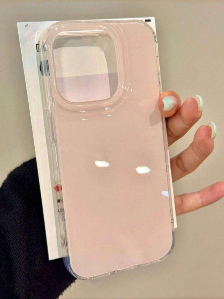 SHEIN RÓŻOWE ETUI NA TELEFON IPHONE 16 PLUS S07