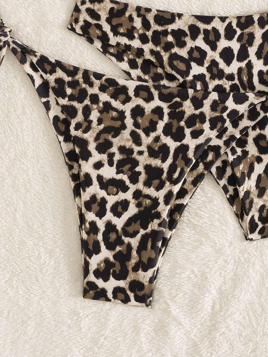 SHEIN STRÓJ KĄPIELOWY ANIMAL PRINT S09__L