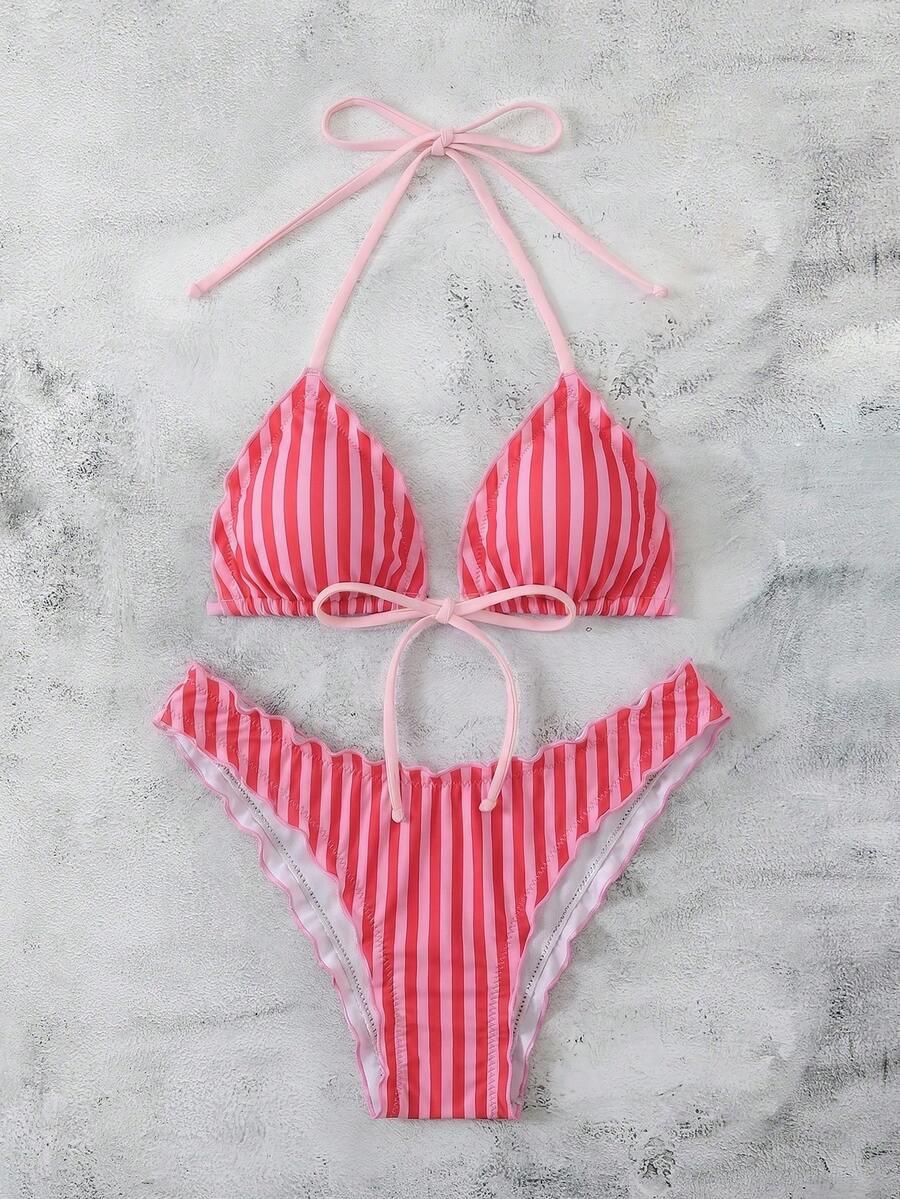 SHEIN GÓRA OD BIKINI W PASKI S09__L