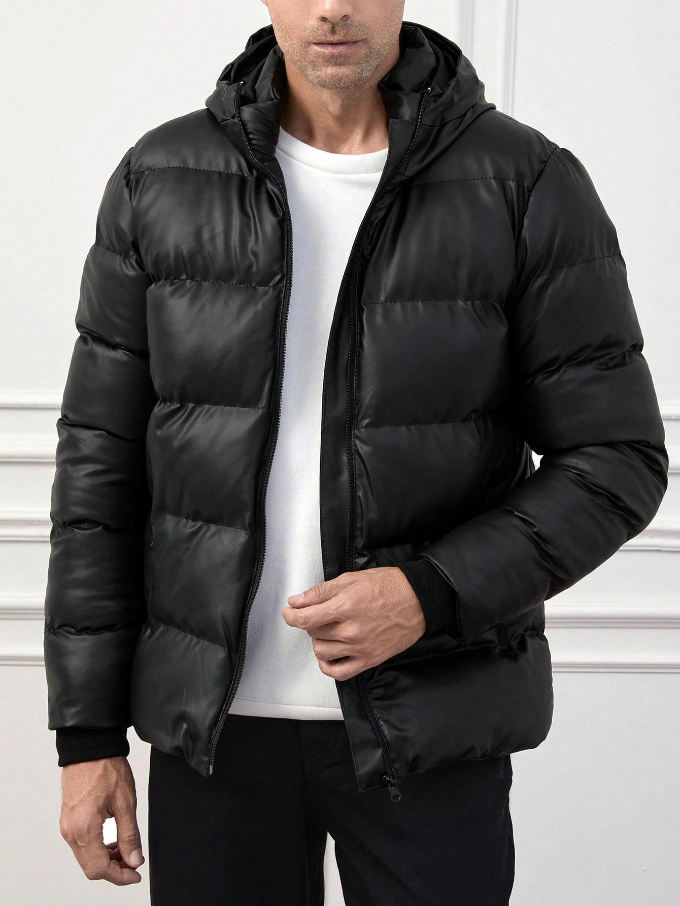 SHEIN CZARNA PIKOWANA KURTKA W01__L