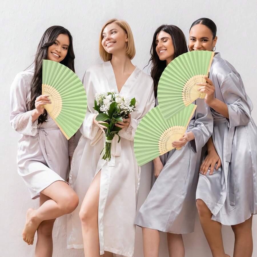 SHEIN ZIELONE WACHLARZE 2-PACK S07