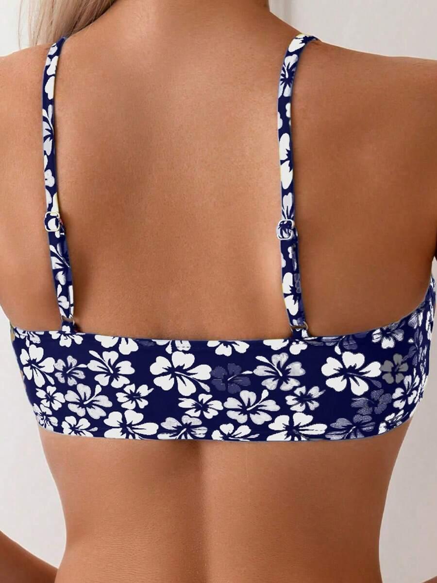 SHEIN DWUCZĘŚCIOWY STRÓJ KĄPIELOWY S09__S