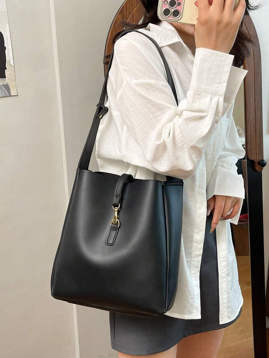 SHEIN CZARNA TORBA NA RAMIĘ S07