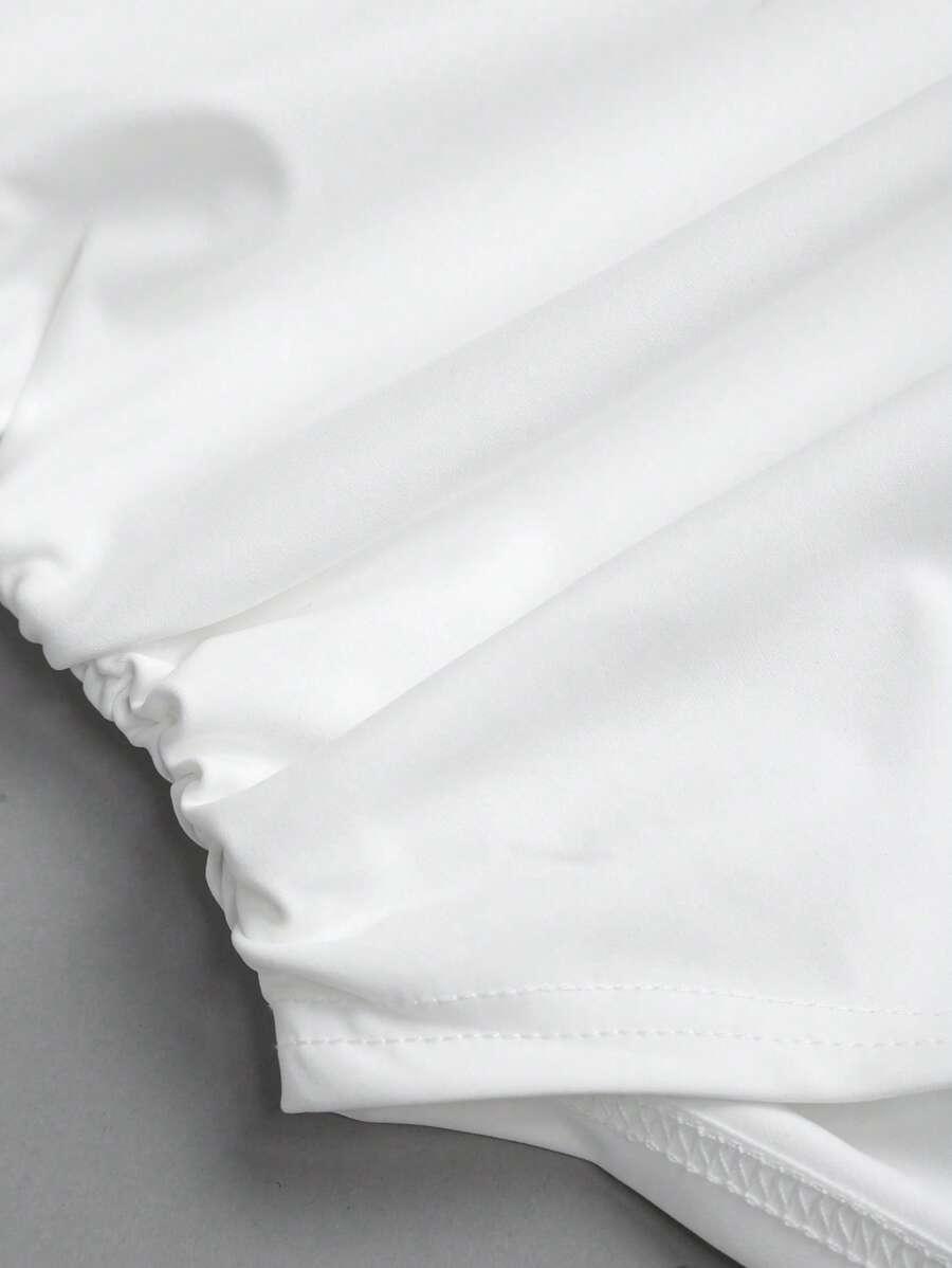 SHEIN BIAŁE BODY NA RAMIĄCZKACH S06__M