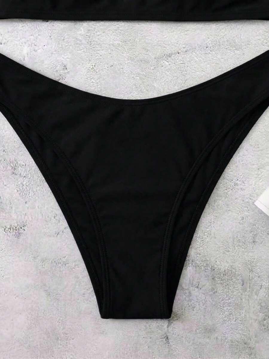 SHEIN DWUCZĘŚCIOWY STRÓJ KĄPIELOWY S09__L