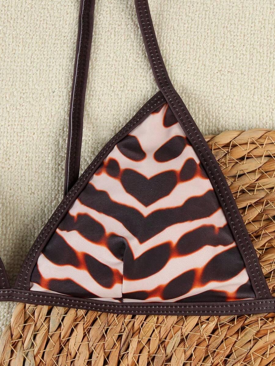 SHEIN TRZYCZĘŚCIOWY KOMPLET PRINT S09__S