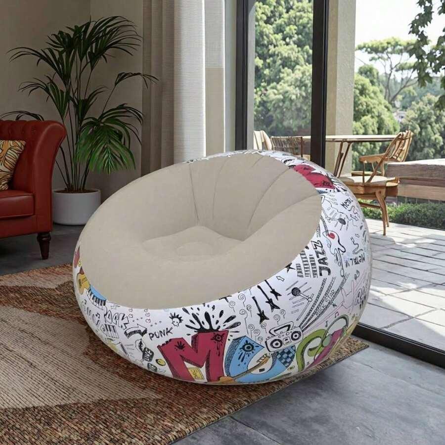 SHEIN DMUCHANE SIEDZISKO WZÓR S07__110X60