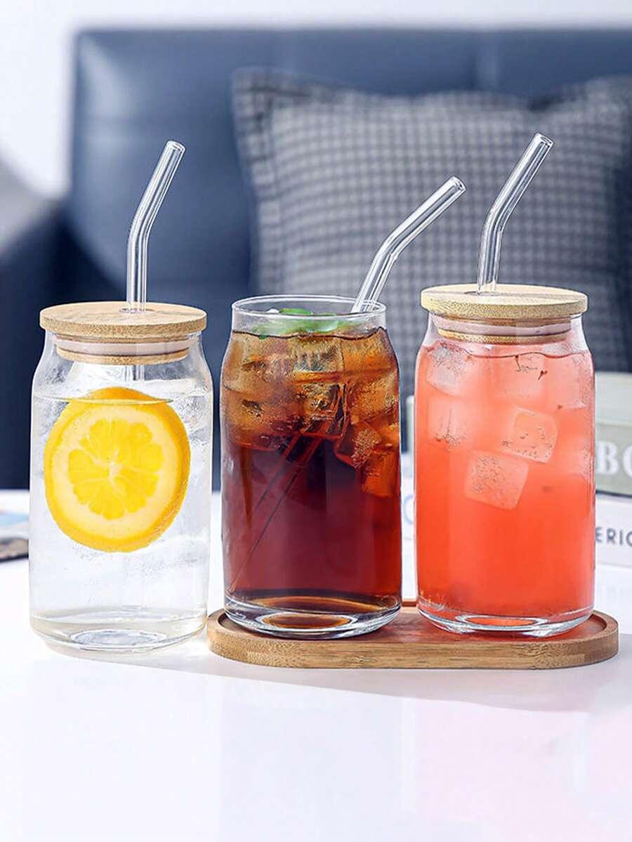 SHEIN SZKLANA SŁOMKA 4-PACK S07