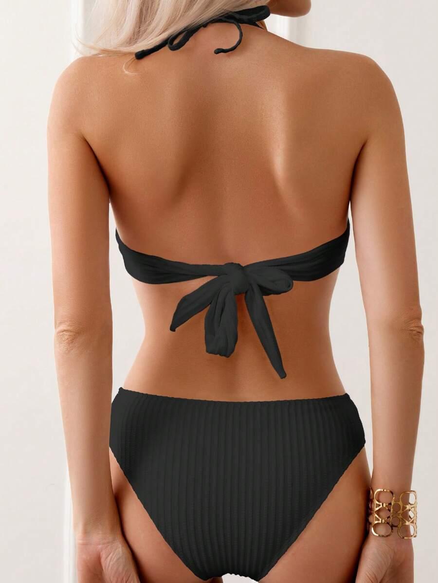 SHEIN DWUCZĘŚCIOWY STRÓJ KĄPIELOWY S09__XL