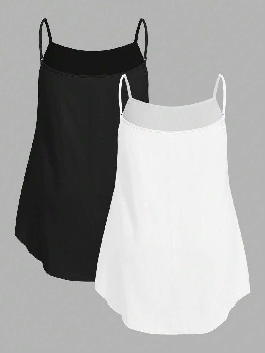 SHEIN TOP NA RAMIĄCZKACH 2-PACK S06__48