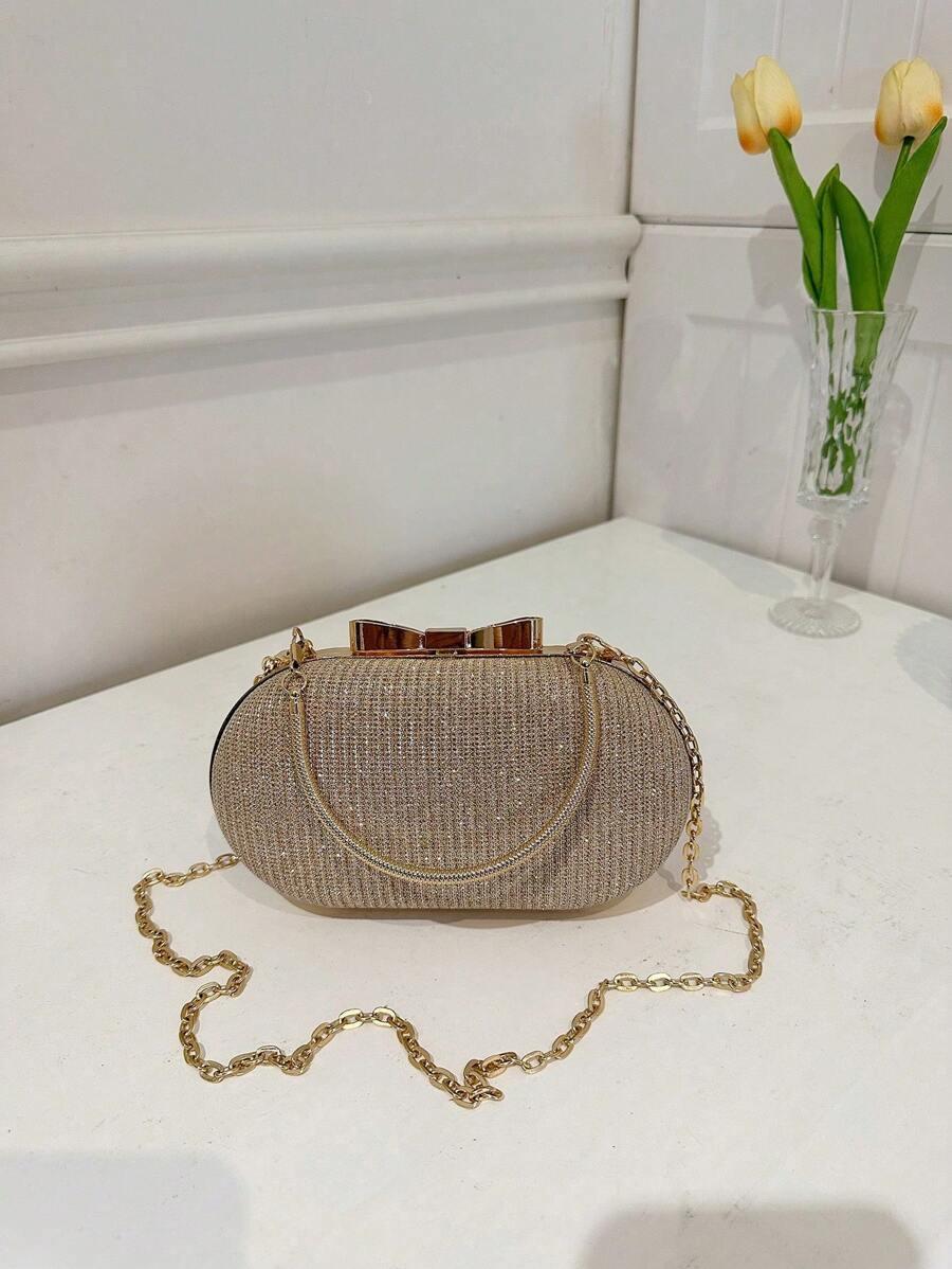 SHEIN ZŁOTA TOREBKA KOPERTÓWKA S07__19X5X10