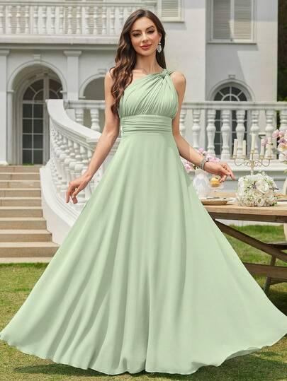 SHEIN ZIELONA MAXI SUKIENKA S06__XXL