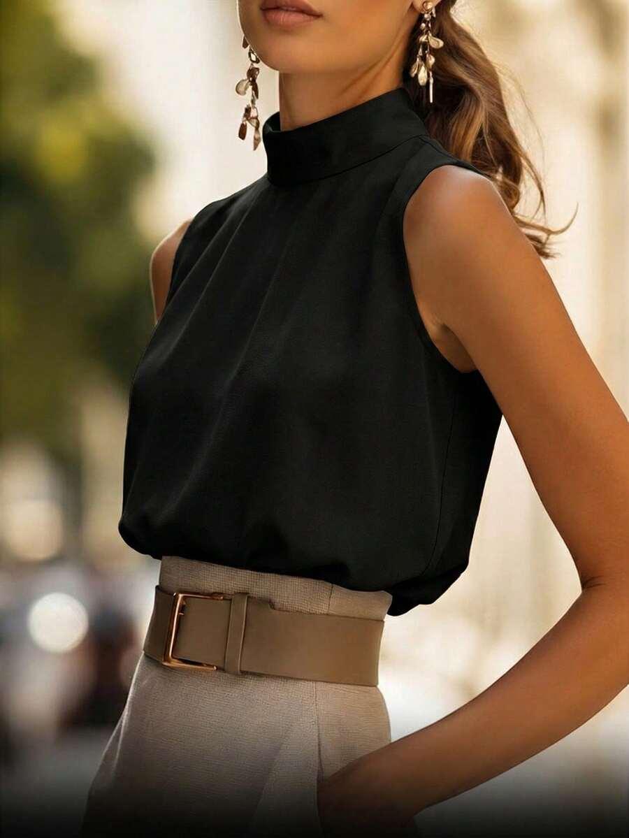 SHEIN CZARNY TOP ODKRYTE RAMIONA S06__XS