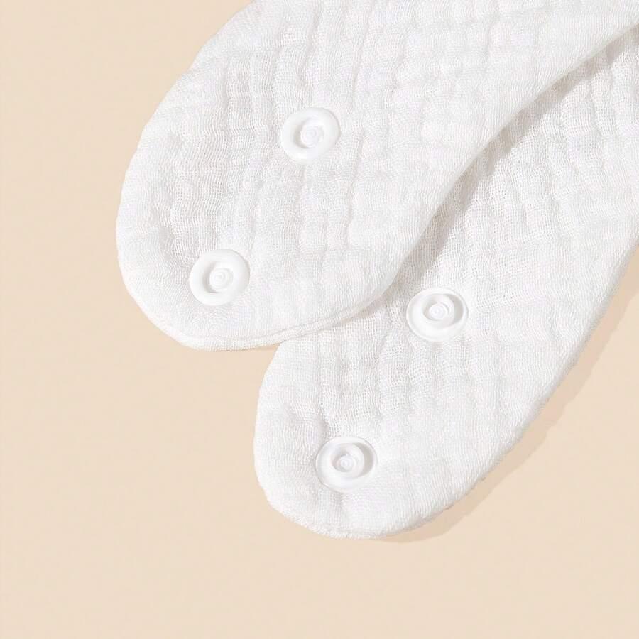 SHEIN BIAŁY ŚLINIAK 4-PACK S07