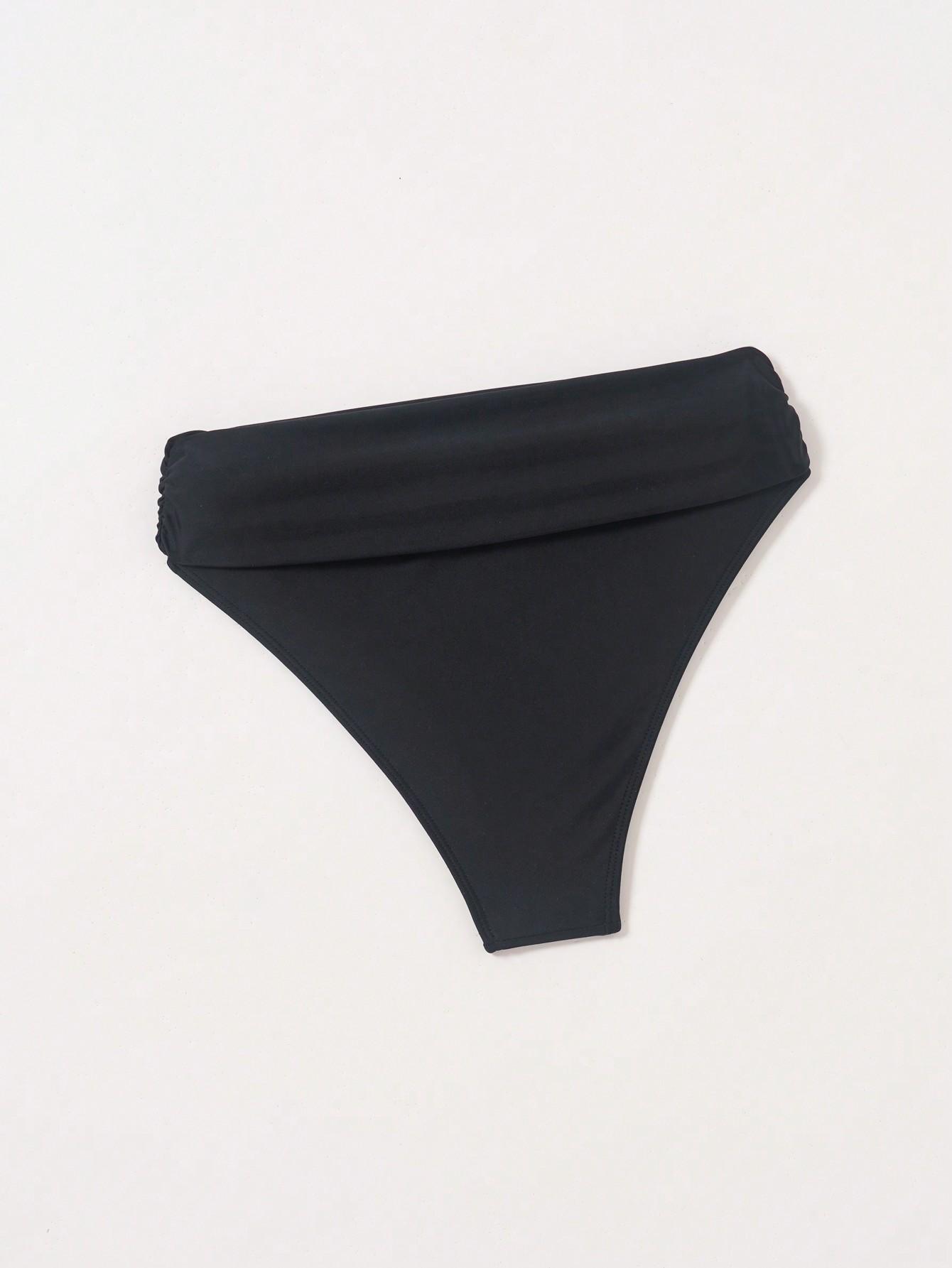 SHEIN CZARNY DÓŁ OD KOSTIUMU S09__M