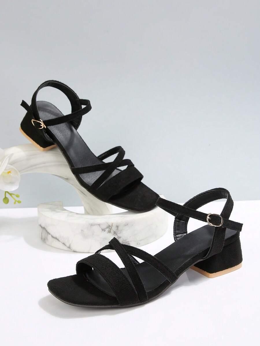 SHEIN DAMSKIE SANDAŁY NA OBCASIE S06__40,5