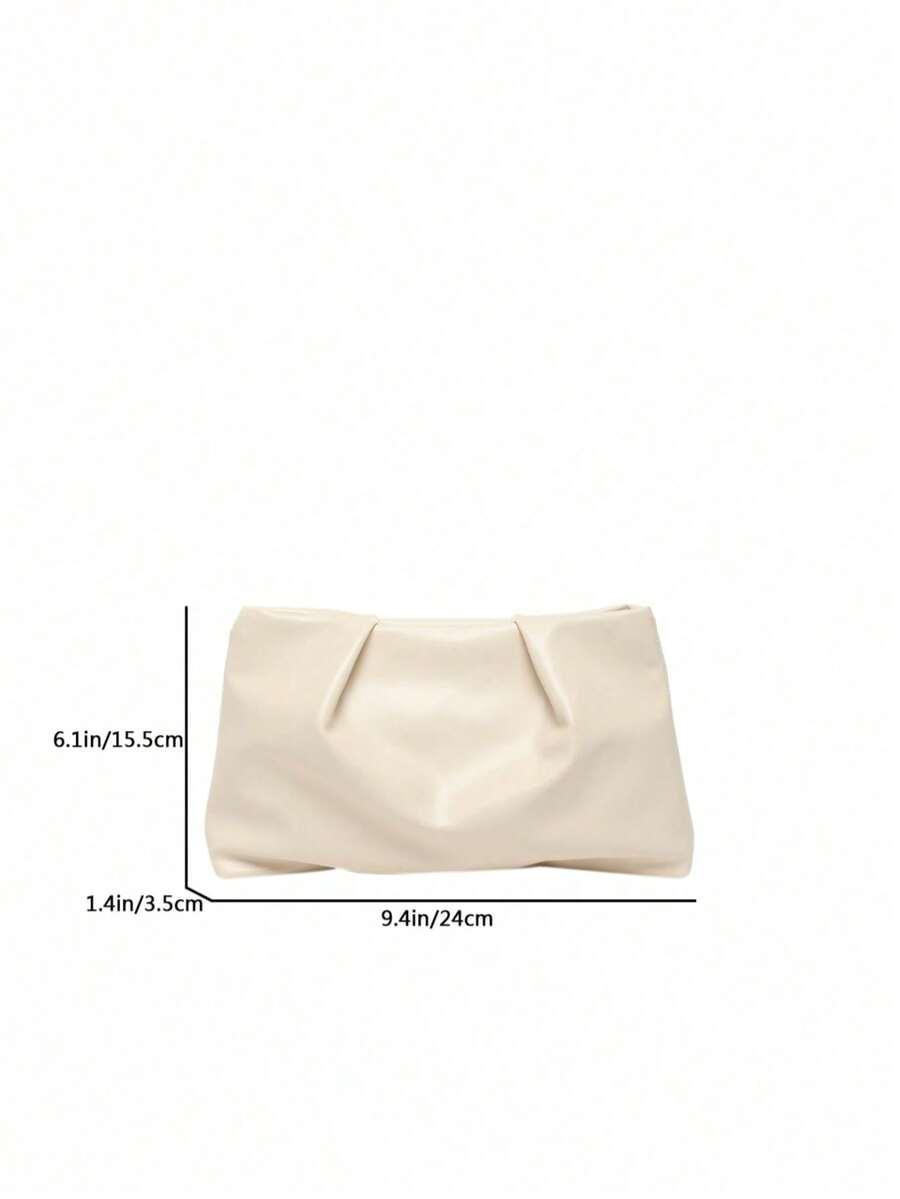SHEIN BEŻOWA TOREBKA DO RĘKI S07__15,5X24CM