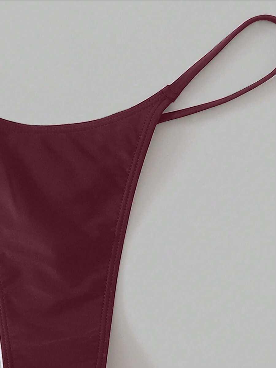 SWIM BASICS BORDOWY DÓŁ OD BIKINI S09__M